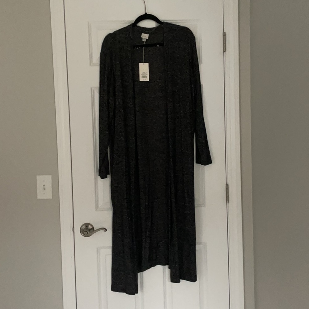 Target Dark Grey Duster Cardigan